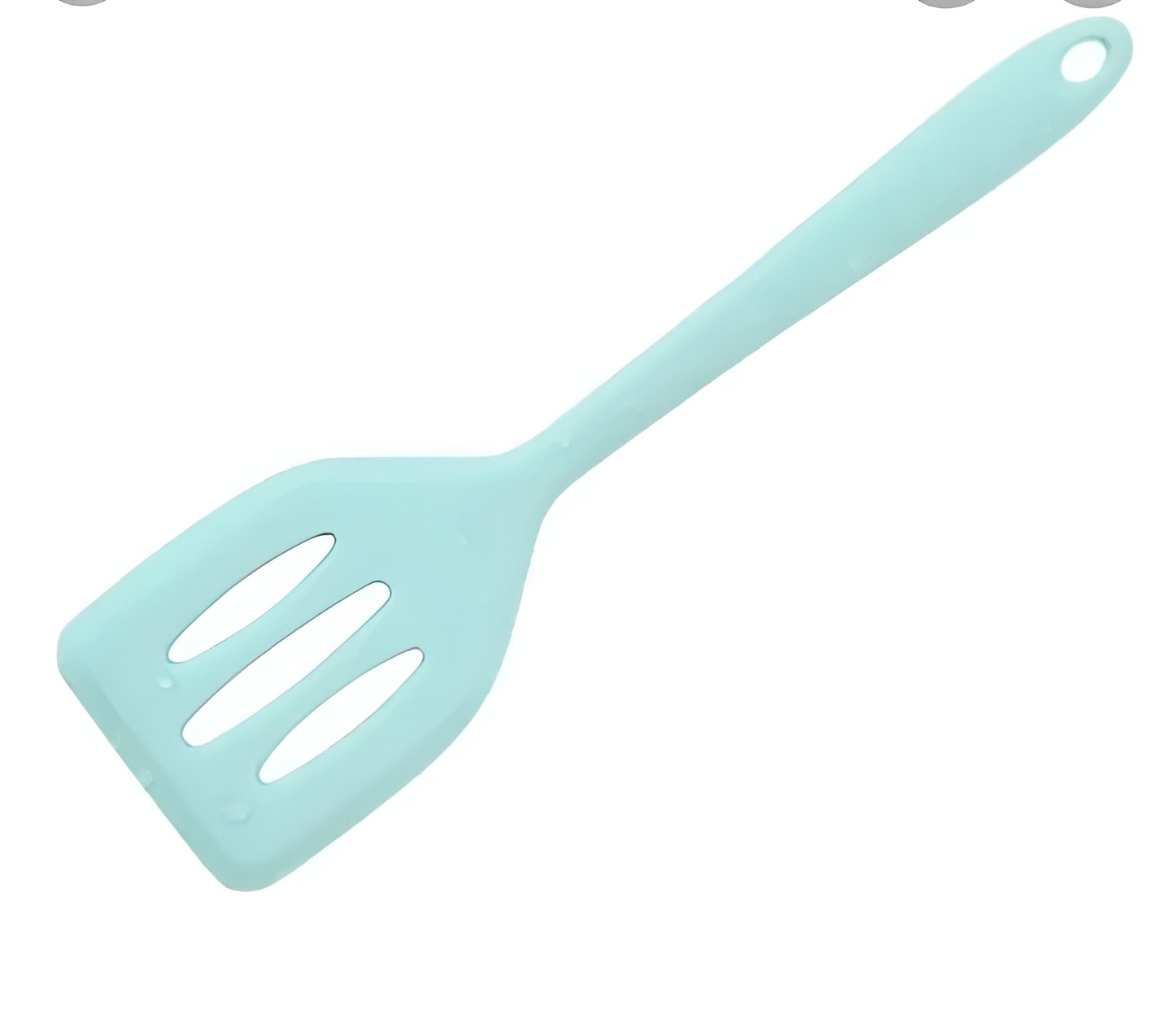 Silicone Turner Spatula Spoon Kitchen Accessories (Random color)