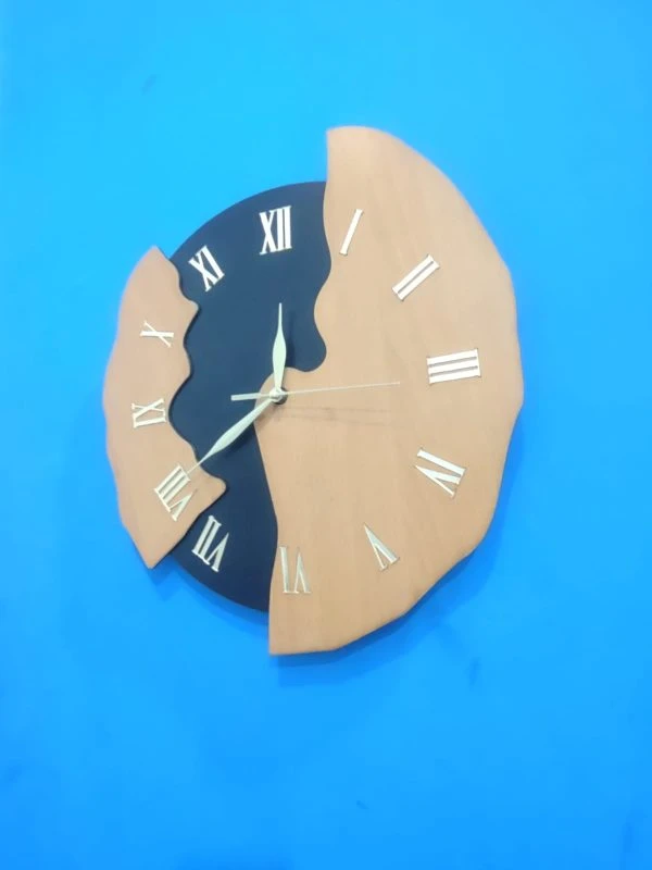 New style Wooden wall clock 15 inch size approx