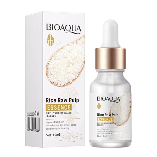 BIOAQUA Rice Serum natural moisturizing anti aging skin care face (15ml)