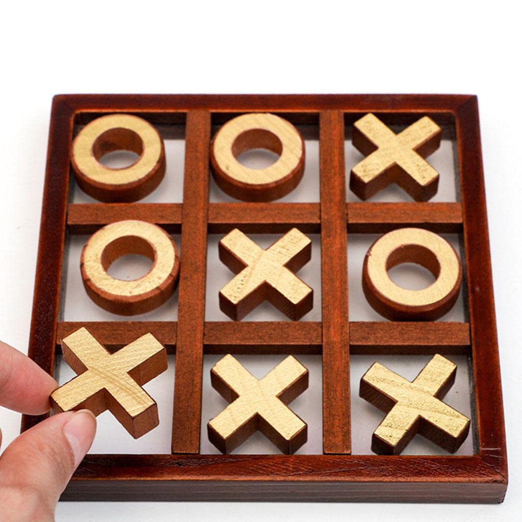 tic-tac-toe toy XO Board Game XO Chess Parent-Child Educational Toys(random colo