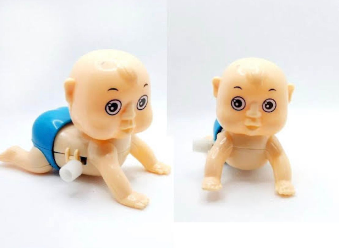 Pack of 1 / Crawling Baby Toy for Kids Boys &amp; Girls Wind Up Funny Crawling B