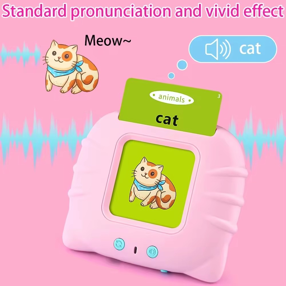 Talking flash cards Preschool learning toys Early Educational Toys English Learn