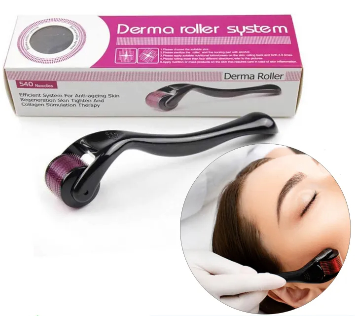 DSR 540 Micro Needles Derma Roller 0.2/0.25/0.3/0.5 mm Titanium Mezoroller Micro