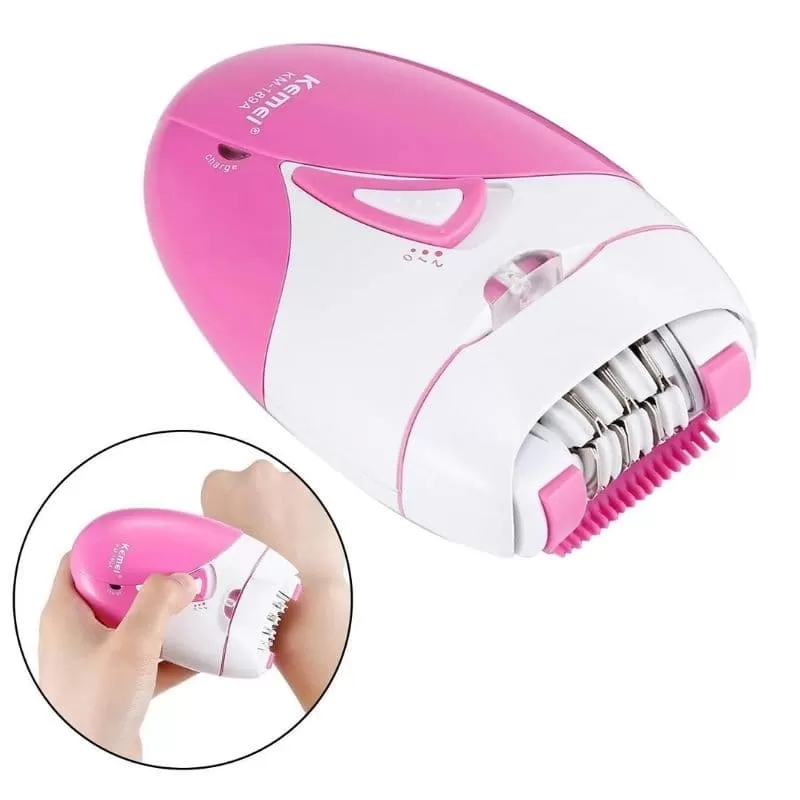 Kemei KM-189A Electric Ladies Epilator | Hair Remover Body shaver for women